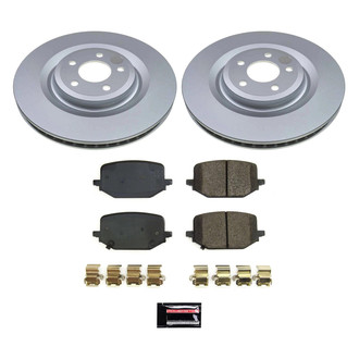 PowerStop® - Z17 Evolution Geomet® Plain Rear Brake Kit