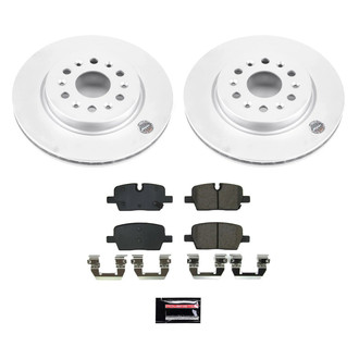 PowerStop® - Z17 Evolution Geomet® Plain Rear Brake Kit