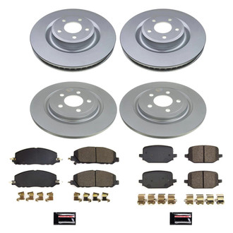 PowerStop® - Z17 Evolution Geomet® Plain Brake Kit