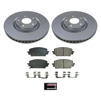 PowerStop® - Z17 Evolution Geomet® Plain Front Brake Kit