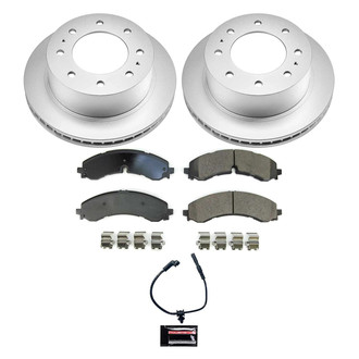 PowerStop® - Z17 Evolution Geomet® Plain Rear Brake Kit
