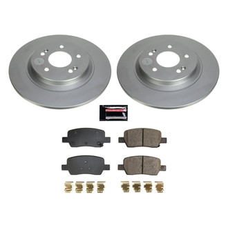 PowerStop® - Z17 Evolution Geomet® Plain Rear Brake Kit