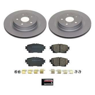 PowerStop® - Z17 Evolution Geomet® Plain Rear Brake Kit