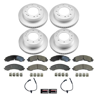PowerStop® - Z17 Evolution Geomet® Plain Front and Rear Brake Kit