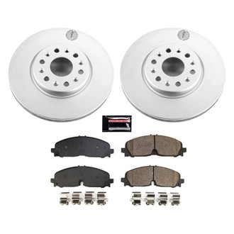 PowerStop® - Z17 Evolution Geomet® Plain Front Brake Kit