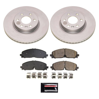 PowerStop® - Z17 Evolution Geomet® Plain Front Brake Kit