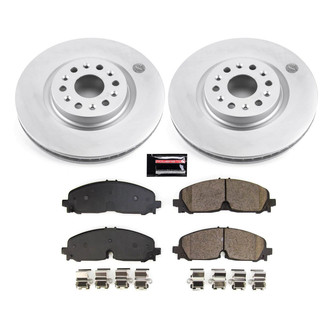 PowerStop® - Z17 Evolution Geomet® Plain Front Brake Kit