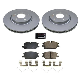 PowerStop® - Z17 Evolution Geomet® Plain Front Brake Kit