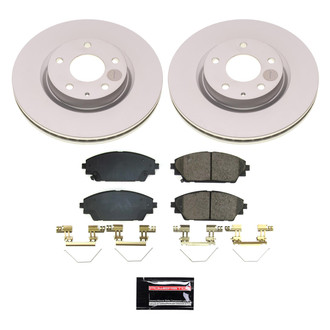 PowerStop® - Z17 Evolution Geomet® Plain Front Brake Kit