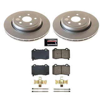 PowerStop® - Z17 Evolution Geomet® Plain Rear Brake Kit