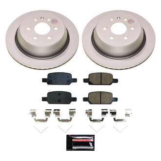 PowerStop® - Z17 Evolution Geomet® Plain Rear Brake Kit
