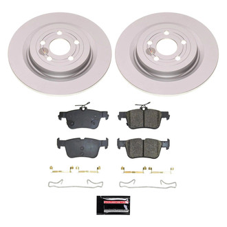 PowerStop® - Z17 Evolution Geomet® Plain Rear Brake Kit