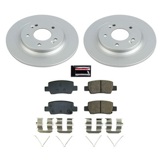 PowerStop® - Z17 Evolution Geomet® Plain Rear Brake Kit