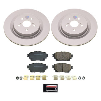 PowerStop® - Z17 Evolution Geomet® Plain Rear Brake Kit