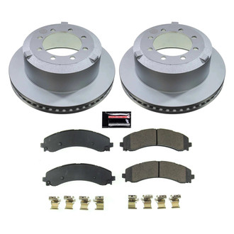 PowerStop® - Z17 Evolution Geomet® Plain Rear Brake Kit