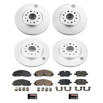 PowerStop® - Z17 Evolution Geomet® Plain Brake Kit