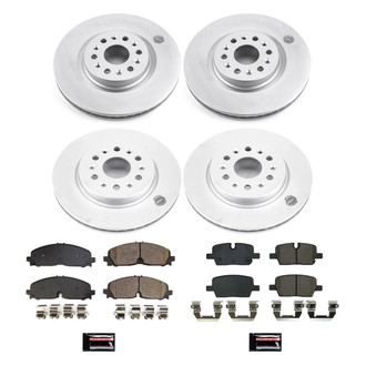 PowerStop® - Z17 Evolution Geomet® Plain Brake Kit