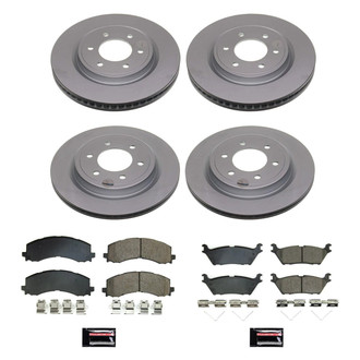 PowerStop® - Z17 Evolution Geomet® Plain Brake Kit