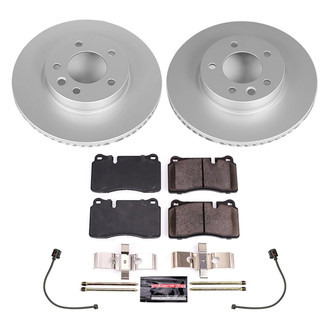 PowerStop® - Z17 Evolution Geomet® Plain Front Brake Kit