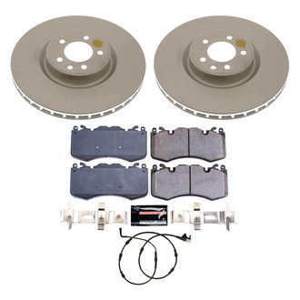 PowerStop® - Z17 Evolution Geomet® Plain Front Brake Kit