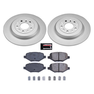 PowerStop® - Z17 Evolution Geomet® Plain Rear Brake Kit