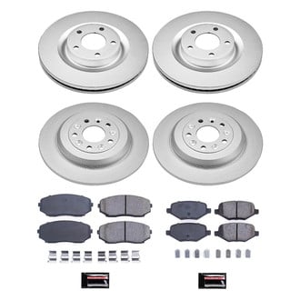 PowerStop® - Z17 Evolution Geomet® Plain Brake Kit