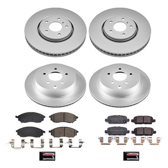 PowerStop® - Z17 Evolution Geomet® Plain Brake Kit
