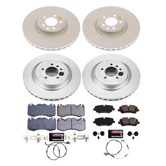 PowerStop® - Z17 Evolution Geomet® Plain Front and Rear Brake Kit