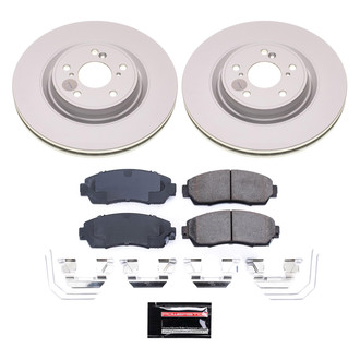 PowerStop® - Z17 Evolution Geomet® Plain Front Brake Kit