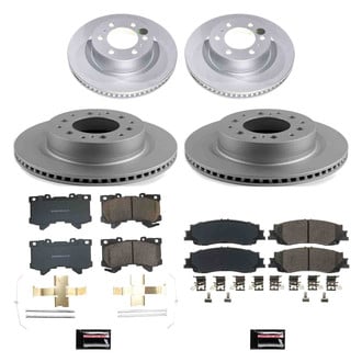 PowerStop® - Z17 Evolution Geomet® Plain Front and Rear Brake Kit