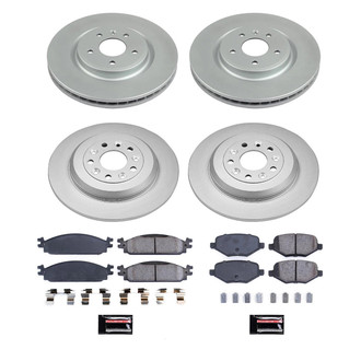 PowerStop® - Z17 Evolution Geomet® Plain Brake Kit
