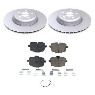 PowerStop® - Z17 Evolution Geomet® Plain Rear Brake Kit