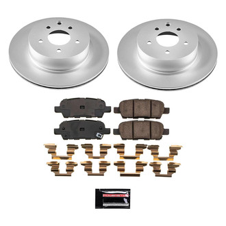 PowerStop® - Z17 Evolution Geomet® Plain Rear Brake Kit