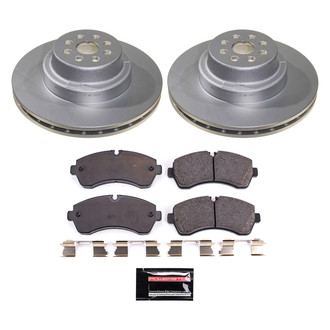 PowerStop® - Z17 Evolution Geomet® Plain Front Brake Kit