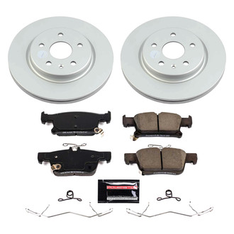 PowerStop® - Z17 Evolution Geomet® Plain Rear Brake Kit