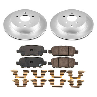 PowerStop® - Z17 Evolution Geomet® Plain Rear Brake Kit