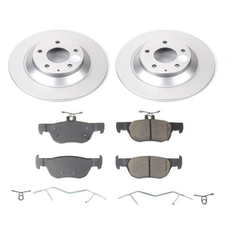 PowerStop® - Z17 Evolution Geomet® Plain Rear Brake Kit
