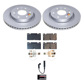 PowerStop® - Z17 Evolution Geomet® Plain Front Brake Kit