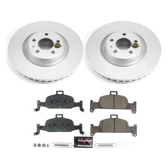 PowerStop® - Z17 Evolution Geomet® Plain Front Brake Kit