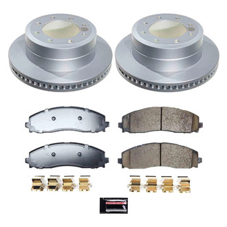 PowerStop® - Z17 Evolution Geomet® Plain Rear Brake Kit