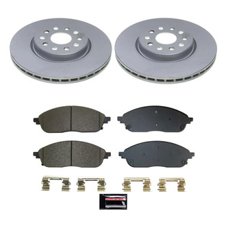 PowerStop® - Z17 Evolution Geomet® Plain Front Brake Kit