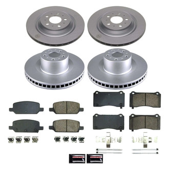 PowerStop® - Z17 Evolution Geomet® Plain Brake Kit