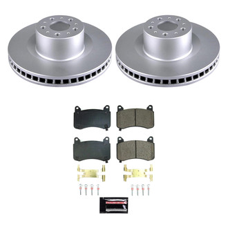 PowerStop® - Z17 Evolution Geomet® Plain Front Brake Kit