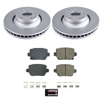 PowerStop® - Z17 Evolution Geomet® Plain Rear Brake Kit