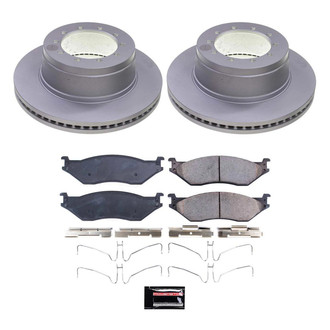 PowerStop® - Z17 Evolution Geomet® Plain Front Brake Kit