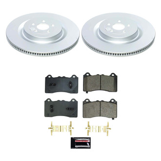 PowerStop® - Z17 Evolution Geomet® Plain Front Brake Kit