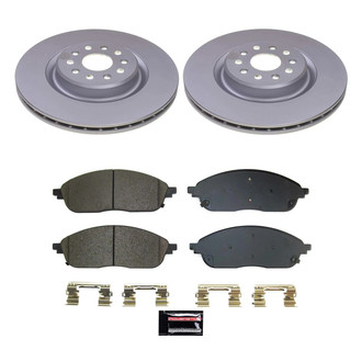 PowerStop® - Z17 Evolution Geomet® Plain Front Brake Kit