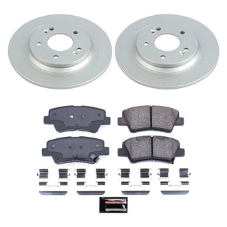 PowerStop® - Z17 Evolution Geomet® Plain Rear Brake Kit