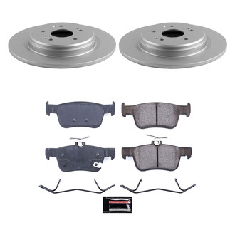 PowerStop® - Z17 Evolution Geomet® Plain Rear Brake Kit