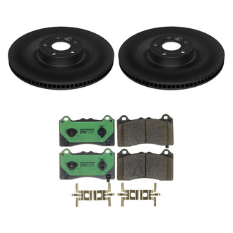 PowerStop® - EV35 Dual Guard™ Plain Front Disc Brake Kit